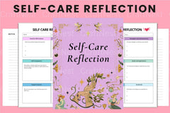 Self Care Reflection Guide - CraftNest - Digital Crafting and Art
