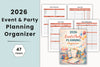 Event Party Planning Planner