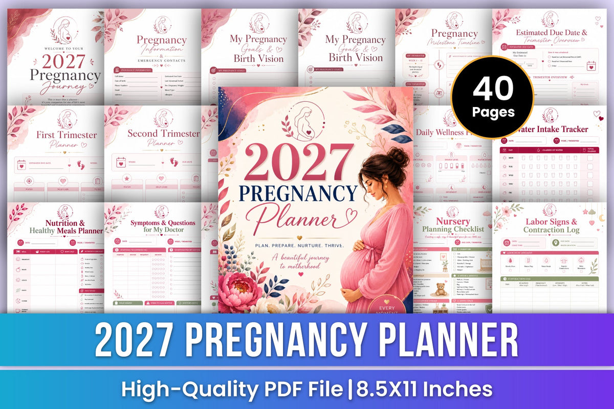Pregnancy Planner 2027
