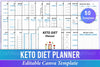 Keto Diet Planner Canva Interior