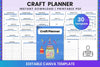 Craft Planner Template