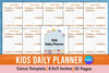 Kids Daily Planner