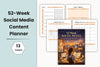 Week Social Media Content Planner