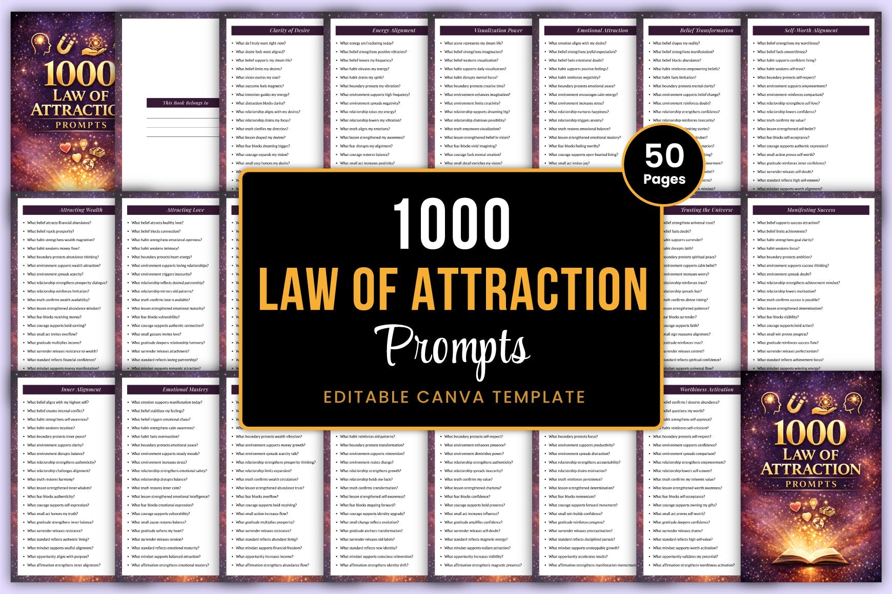 Law of Attraction Prompts for Manifestation