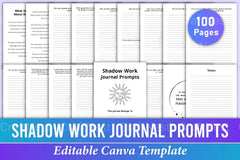 Shadow Work Prompts for Personal Growth - CraftNest - Digital Crafting and Art