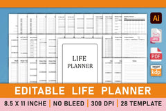Life Planner  Bundle - CraftNest - Digital Crafting and Art