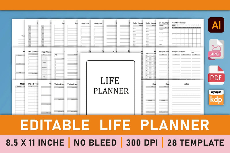 Life Planner  Bundle - CraftNest - Digital Crafting and Art