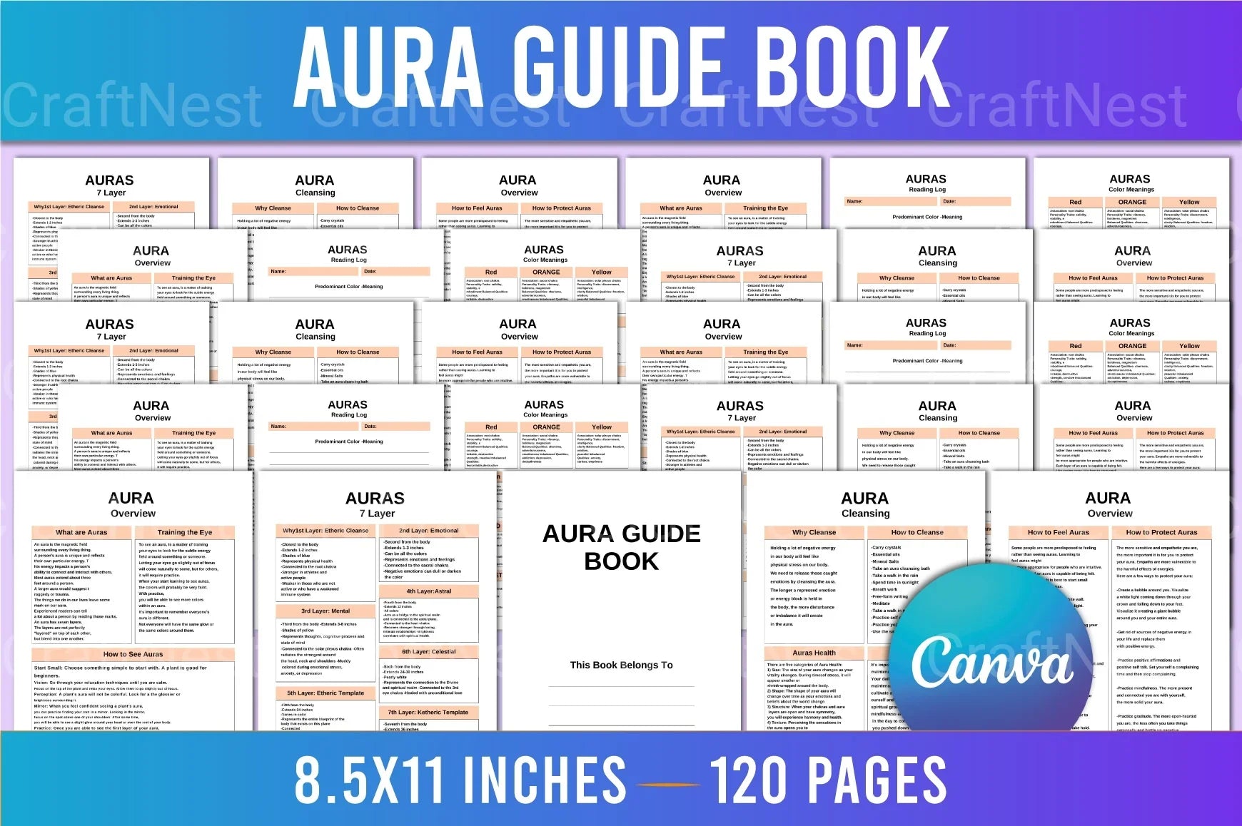 Aura Guide Book: Your Essential Guide to Understanding Auras - CraftNest - Digital Crafting and Art