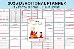 Devotional Planner for Spiritual Growth - CraftNest - Digital Crafting and Art