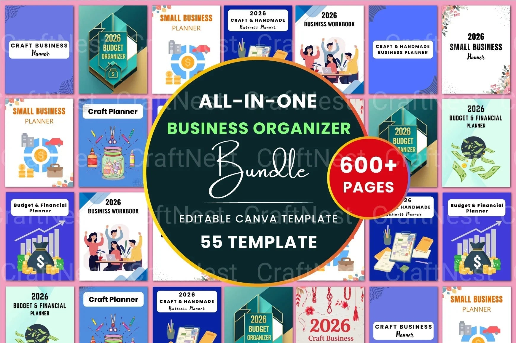 All-In-One Business Organizer - CraftNest - Digital Crafting and Art