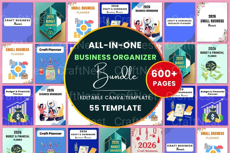 All-In-One Business Organizer - CraftNest - Digital Crafting and Art