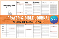 Prayer Bible: Enhance Your Spiritual Journey - CraftNest - Digital Crafting and Art
