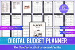 Budget Planner 2023 - CraftNest - Digital Crafting and Art