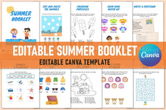 Summer Booklet Guide - CraftNest - Digital Crafting and Art