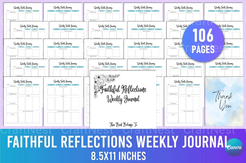 Faithful Reflections Weekly - CraftNest - Digital Crafting and Art
