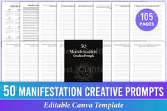 Manifestation Creative Prompts for Inspiration - CraftNest - Digital Crafting and Art