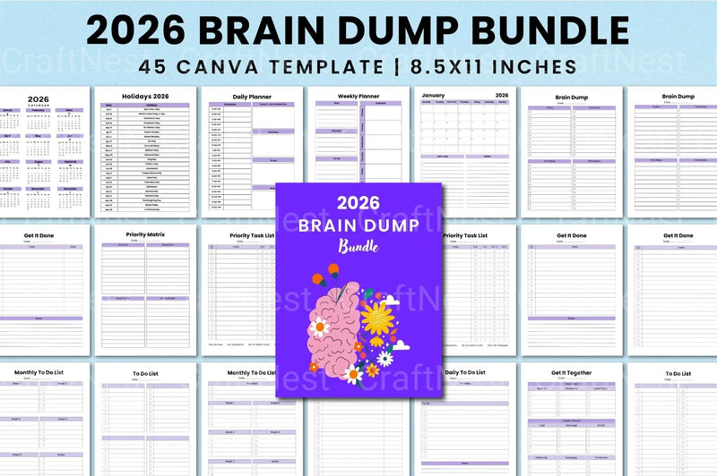 Brain Dump Ideas and Strategies - CraftNest - Digital Crafting and Art