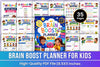 Brain Boost For Kids Planner