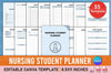 Nursing Student Planner Canva Template