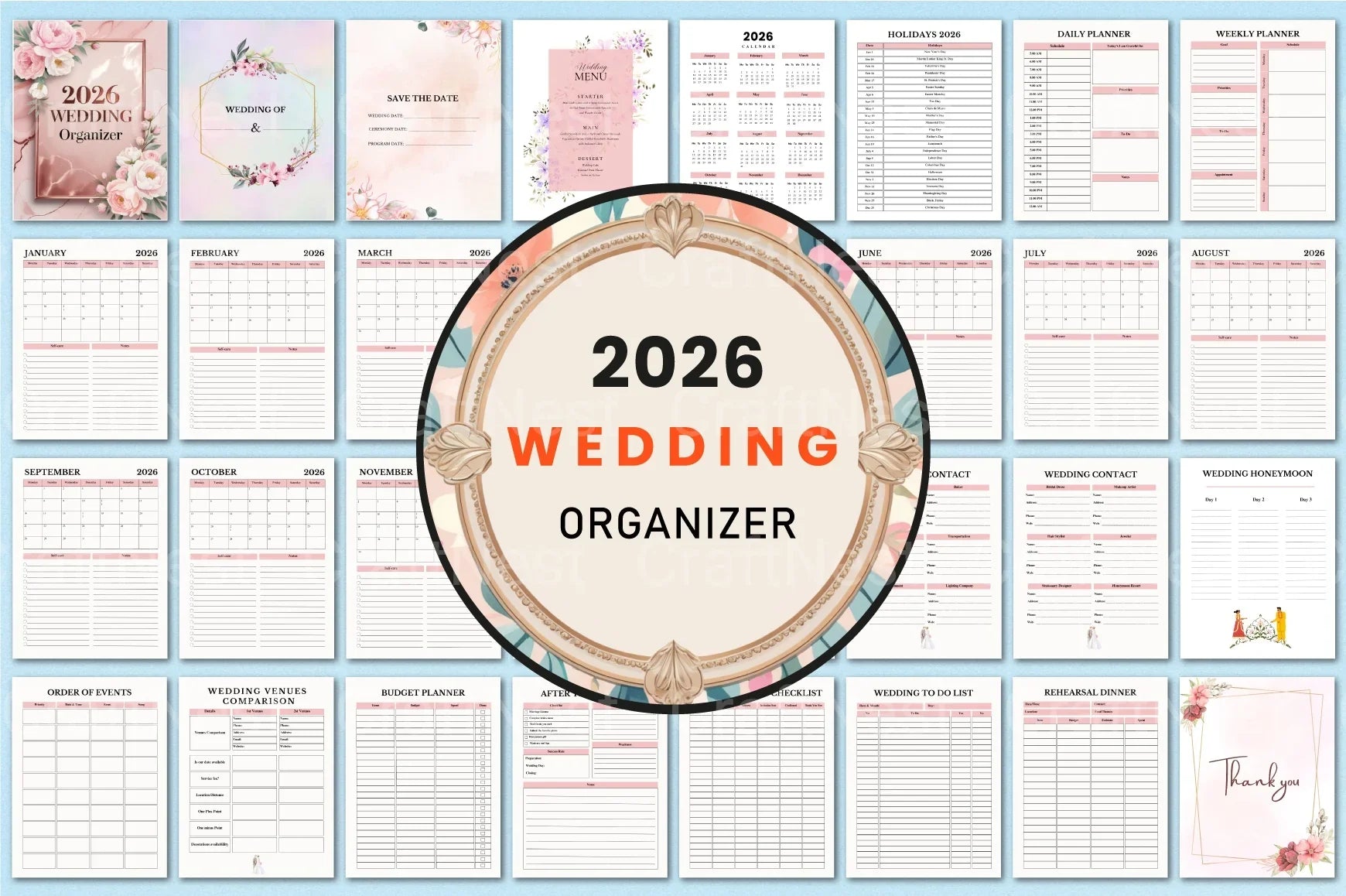 Wedding Organizer Services - CraftNest - Digital Crafting and Art