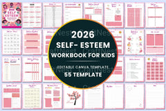 Self Esteem Workbook for Kids - CraftNest - Digital Crafting and Art