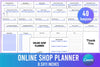 Online Shop Planner Template