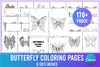 Butterfly Coloring Page
