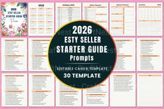 Etsy Seller Starter Guide: Essential Prompts for Success - CraftNest - Digital Crafting and Art