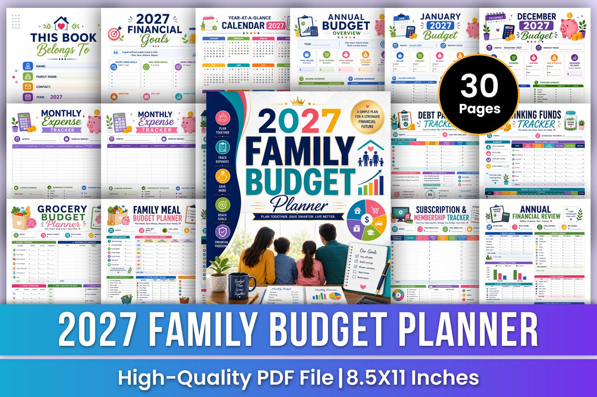 Family Budget Planner 2027