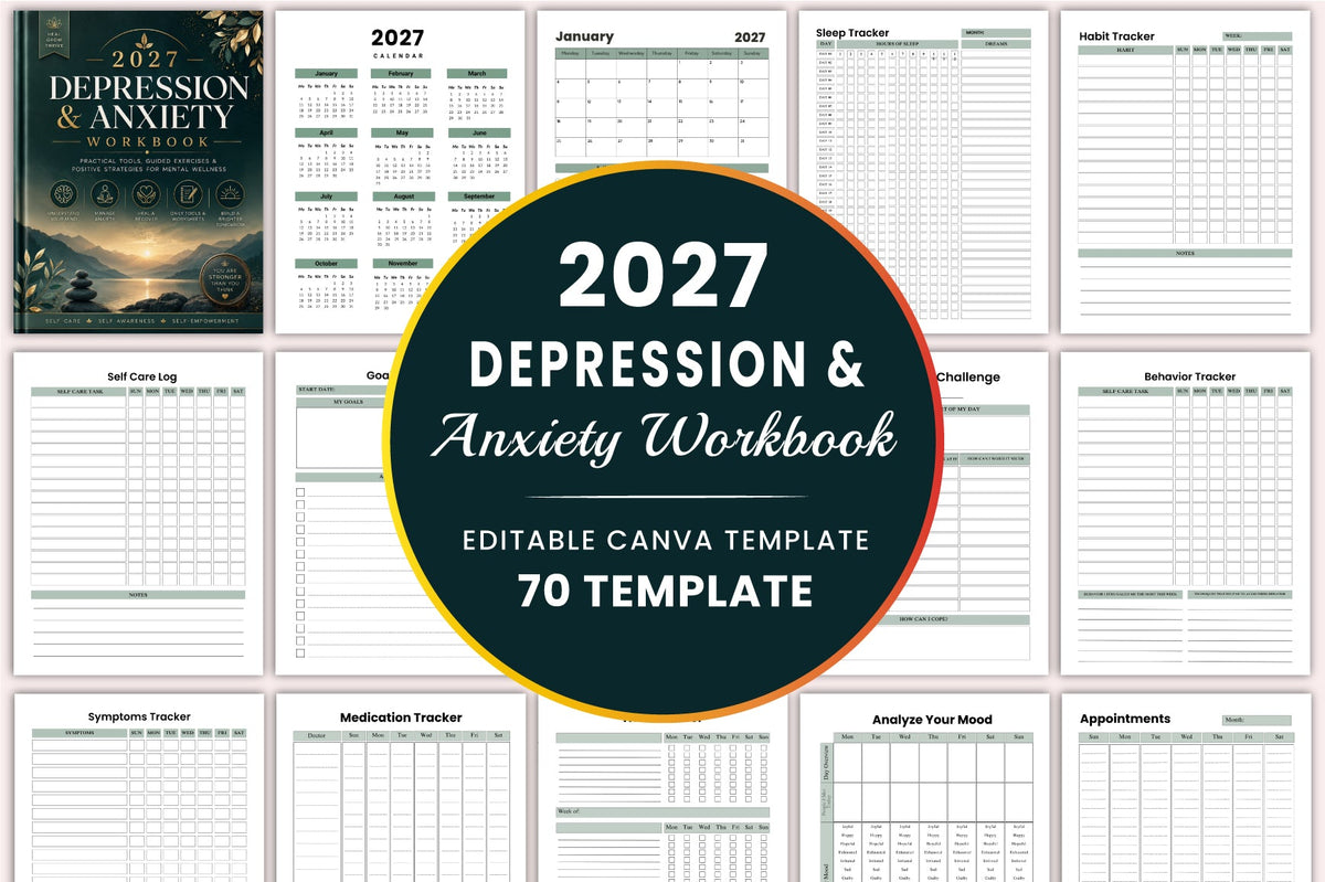 Depression Anxiety Workbook 2027