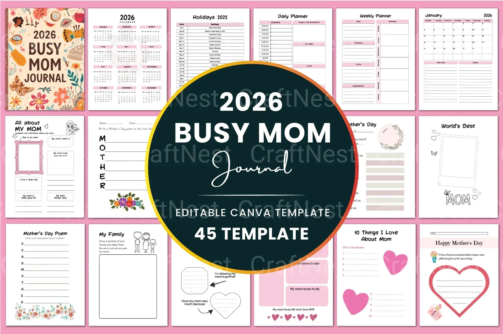 Busy Mom: Tips and Hacks for a Productive Lifestyle - CraftNest - Digital Crafting and Art