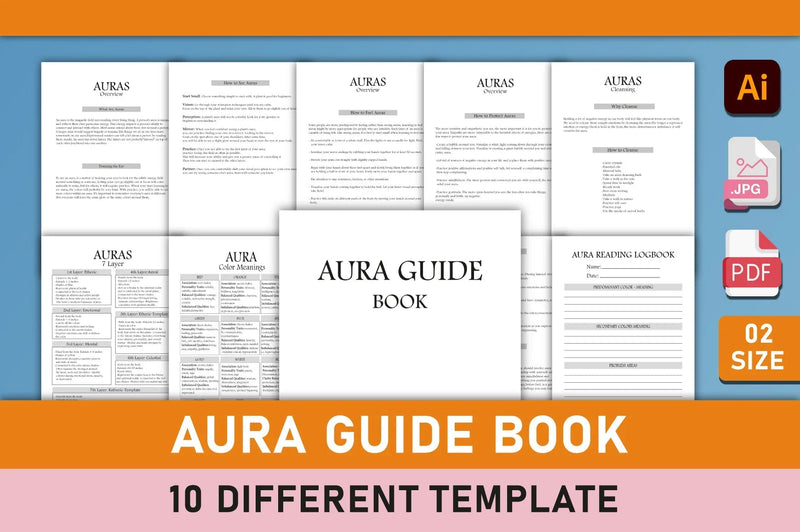 Aura Guide Book from 100 Planner - Guidebook Bundle - CraftNest - Digital Crafting and Art