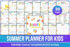 Summer Planner for Kids
