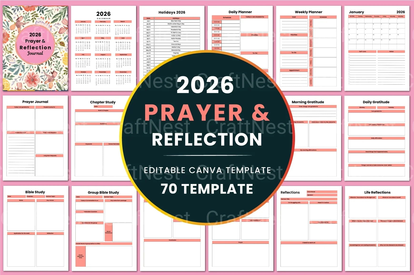 Prayer Reflection - CraftNest - Digital Crafting and Art