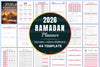 Ramadan Planner Template on Canva