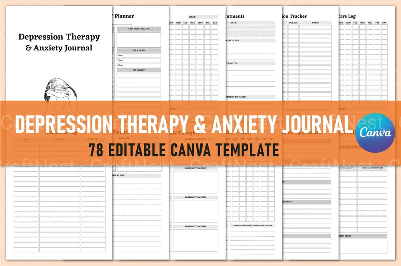 Effective Depression and Anxiety Therapy Techniques - CraftNest - Digital Crafting and Art