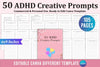 ADHD Creative Prompts for Enhanced Focus and Imagination