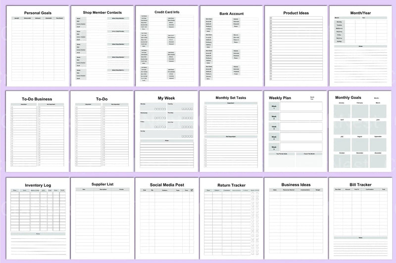 Girl Boss Planner: Empower Your Productivity - CraftNest - Digital Crafting and Art