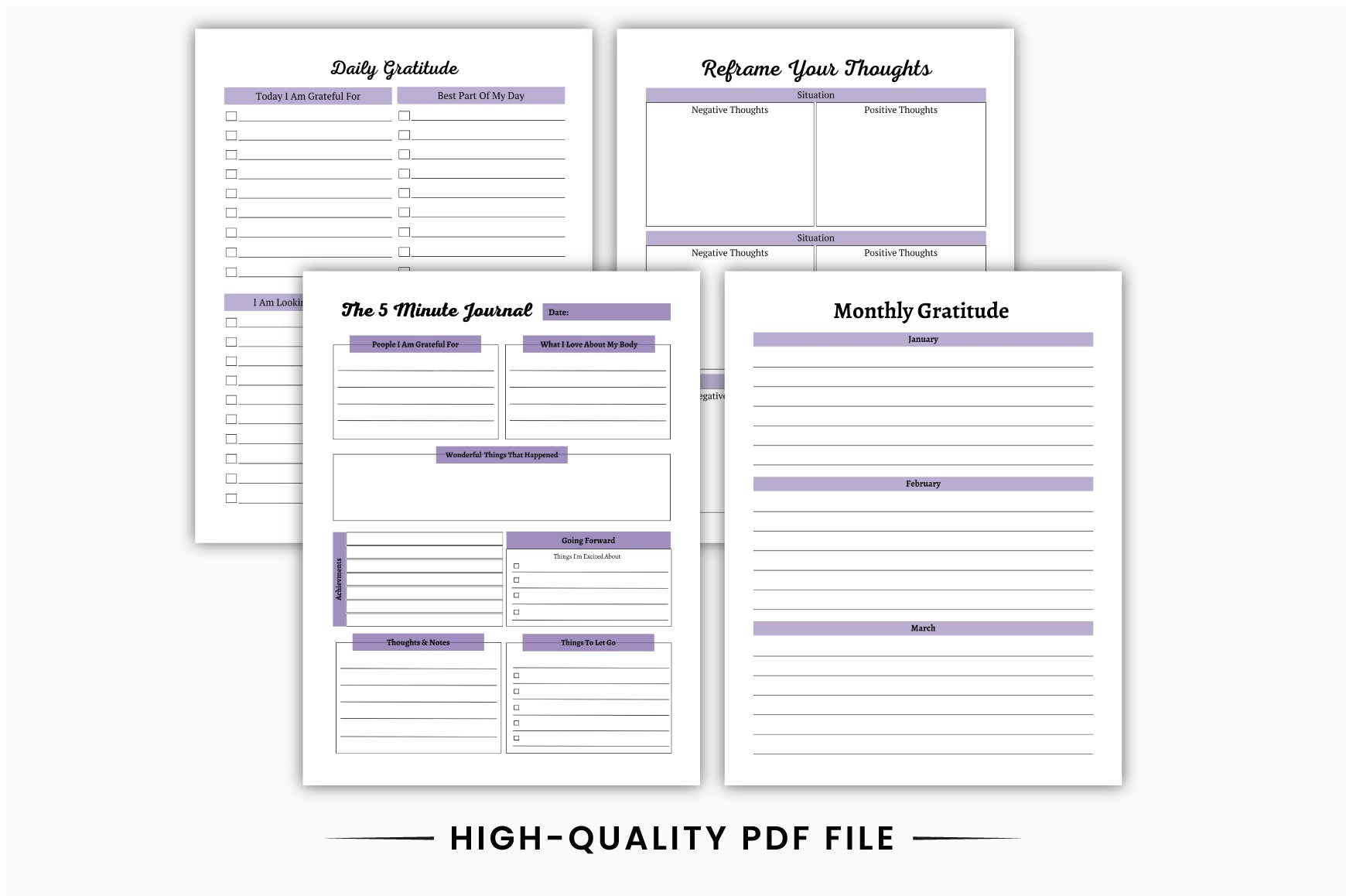 Women's Self-Care Gratitude Journal