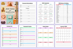 Vision Manifestation Workbook for Goal Setting and Success - CraftNest - Digital Crafting and Art