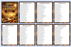 Christian Gratitude Planner - CraftNest - Digital Crafting and Art