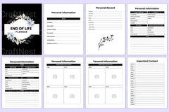 End of Life Planner Guide - CraftNest - Digital Crafting and Art