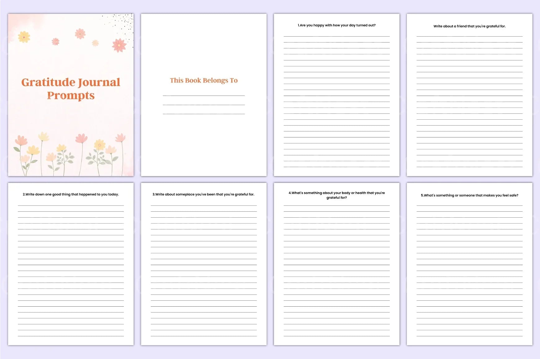 Gratitude Prompts for Daily Reflection - CraftNest - Digital Crafting and Art
