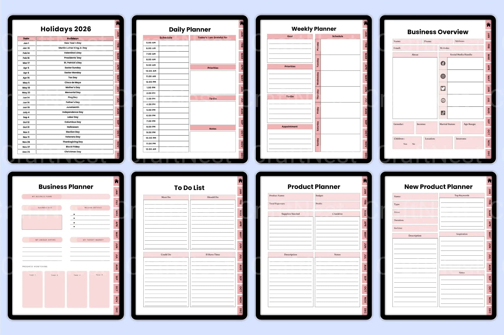 Business Workbook Guide - CraftNest - Digital Crafting and Art