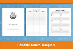Witchy Planner Canva Template - CraftNest - Digital Crafting and Art