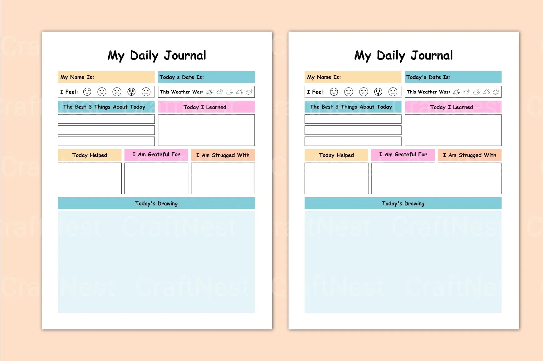 Daily Activities for Kids - CraftNest - Digital Crafting and Art