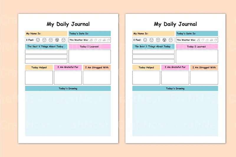 Daily Activities for Kids - CraftNest - Digital Crafting and Art