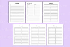 Mega To-Do List Planner - CraftNest - Digital Crafting and Art