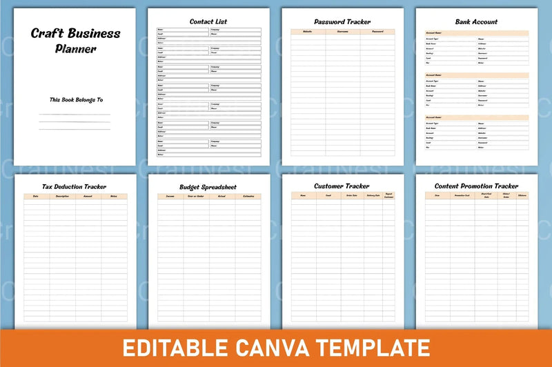 Craft Business Planner: Start Your Business Plan Today - CraftNest - Digital Crafting and Art