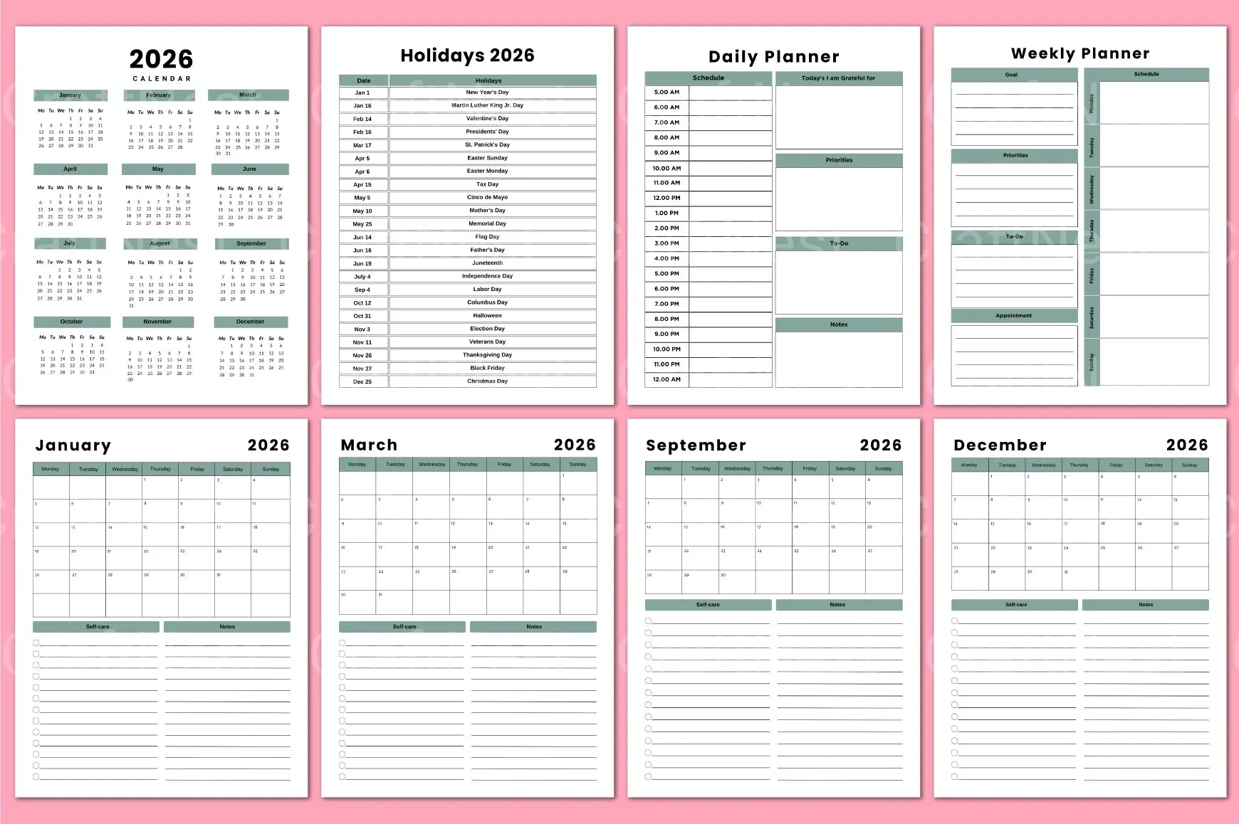Vision Mapping Workbook for Goal Setting and Planning - CraftNest - Digital Crafting and Art